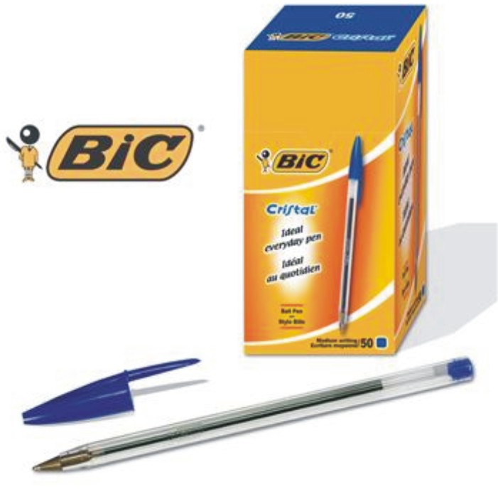 Bic Penne Cristal Blu Bic Penne Cristal Blu